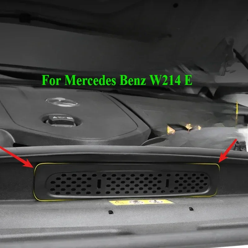 

Для Mercedes Benz E Class 2024 E300L E260L W214 двигатель, воздухозаборник, пылезащитный чехол из АБС-пластика, антиблокирующий защитный чехол