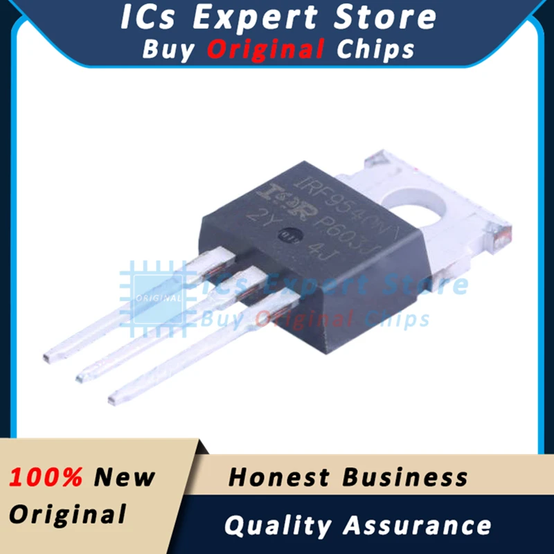 10PCS/LOT Original Transistor IRF9540NPBF P Channel 100V 23A MOSFET IRF9540N IRF9540NPBF TO-220