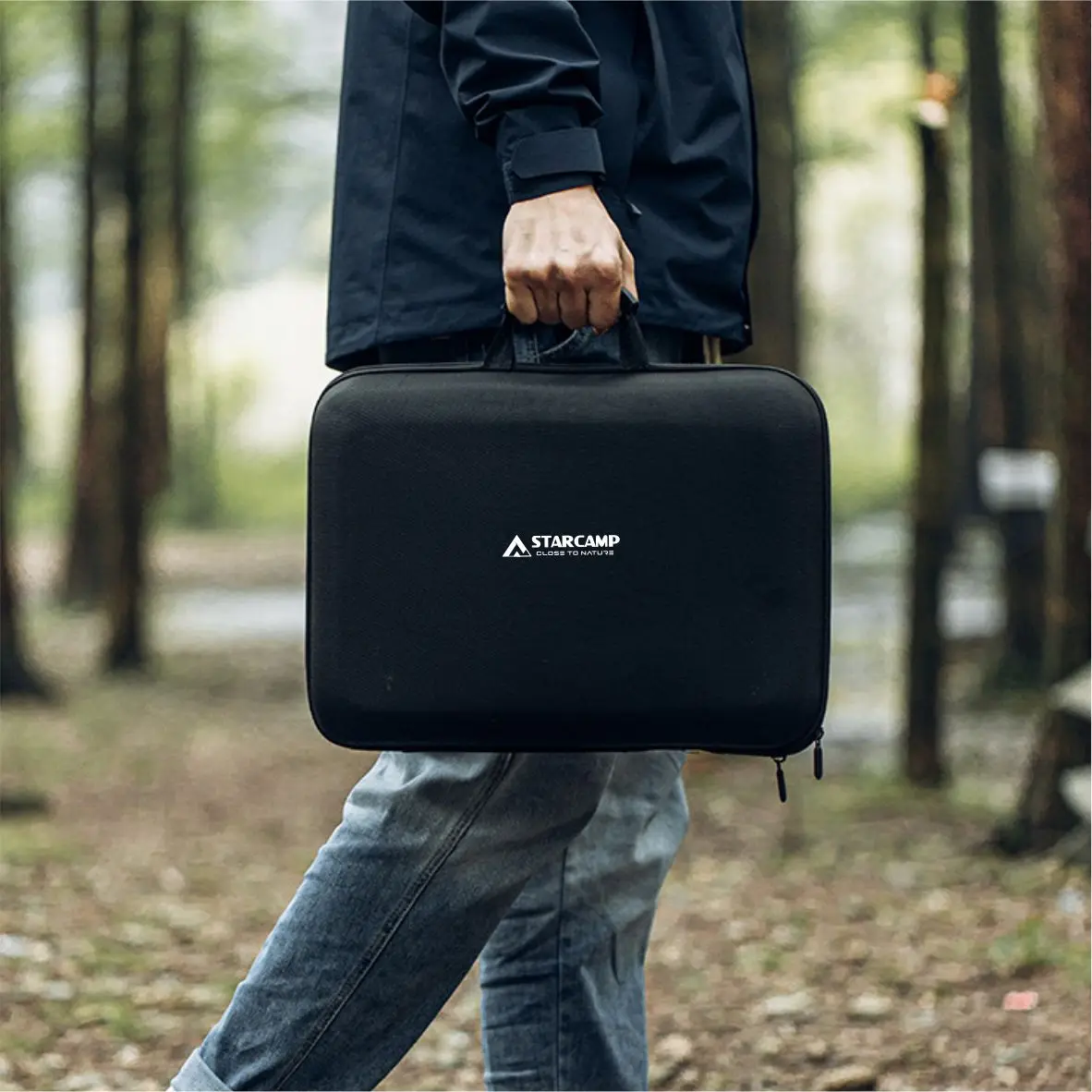 Stufa a gas da campeggio esterna portatile IGT da 4500 W in acciaio inossidabile antivento pieghevole automatico per carburante propano butano