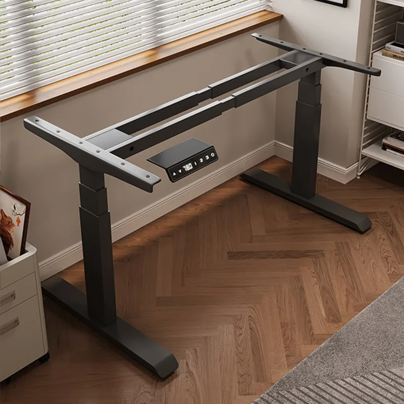 Dual Motor Smart Electric Lifting Desk Leg Height Adjustable Frame for Office Study Computer Coffee Table Sit Stand Desk
