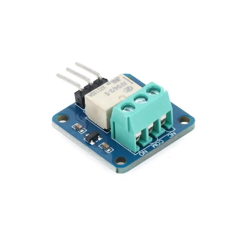 HFD4/3-S Ultra Thin Relay Module 3.3V 5V Long Service Life Fits STM32 51 Microcontroller for Industrial Control DIY