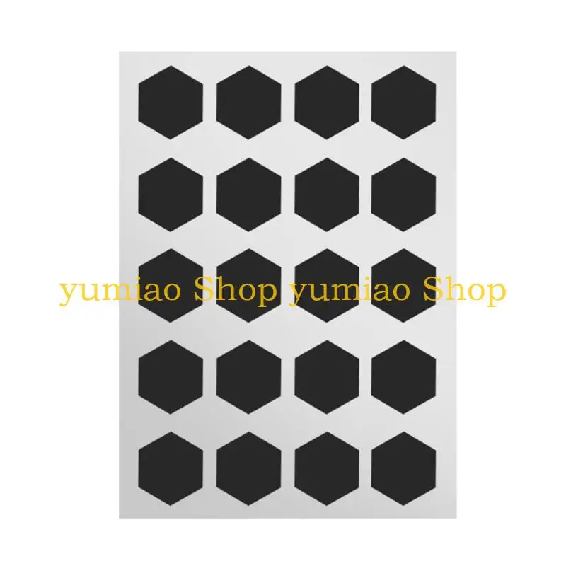 587B Universal Mouse Keyboard Anti Slip Sticker Grips Sweat-Absorbing Anti-Slip Silicone Mouse Pad Sweat Proof Stickers