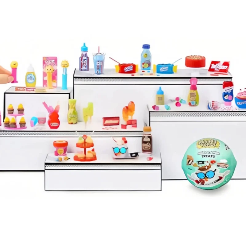 미니버스 미니 스낵볼 DIY 브랜드 스낵 장난감 블라인드 박스 MGA 미니어처 푸드 플레이 블라인드 볼 서프라이즈 남녀 공용 선물 재고 있음