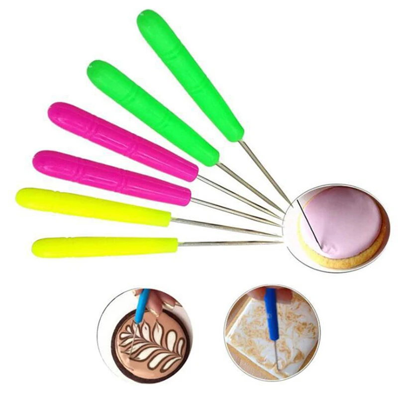 Biscuit Exhaust Needle Cake Baking Tools Biscuit Icing for Gingerbread Sugar Embossing Marking Needle Baking & Pastry Tools