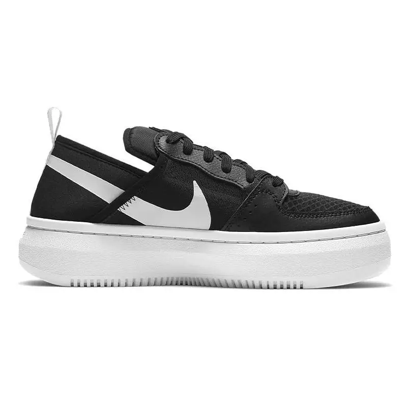 Nike Court Vision Alta Black White Women's Sneakers shoes CW6536-001 With Original Box