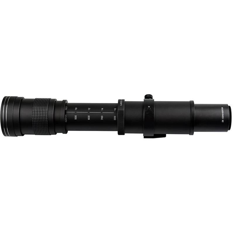 Lightdow 420-1600mm F8.3 كامل الإطار متوسط المقربة رئيس عدسة لكانون RF/EF/EF-S/EF-M فوجي XF نيكون Z/F سوني E M4/3 L Pentax