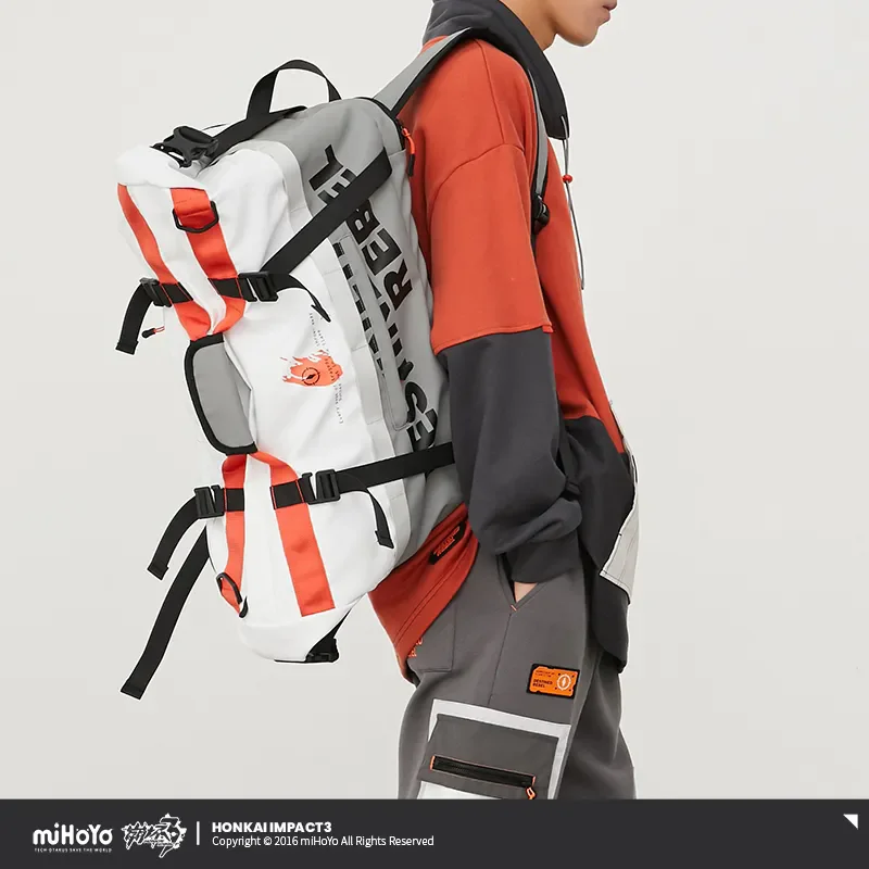 

Официальная игра miHoYo Honkai Impact 3, тема Киана Каслана, дорожная сумка двойного назначения, рюкзак, сумка на плечо, униформа, сумка для косплея, рождественский подарок