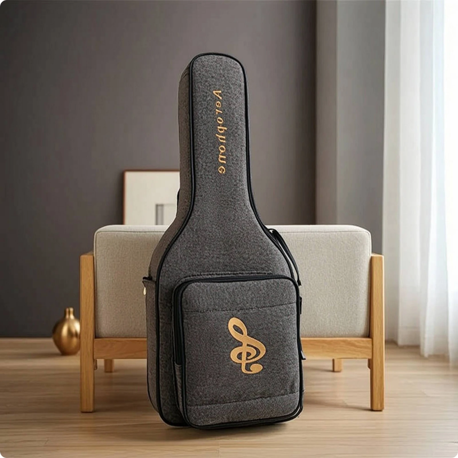Aerophone Bag Safeguarding Aerophone Case with Backpack Straps Alto Saxophone Backpack Case Portable for Musicians, Travel
