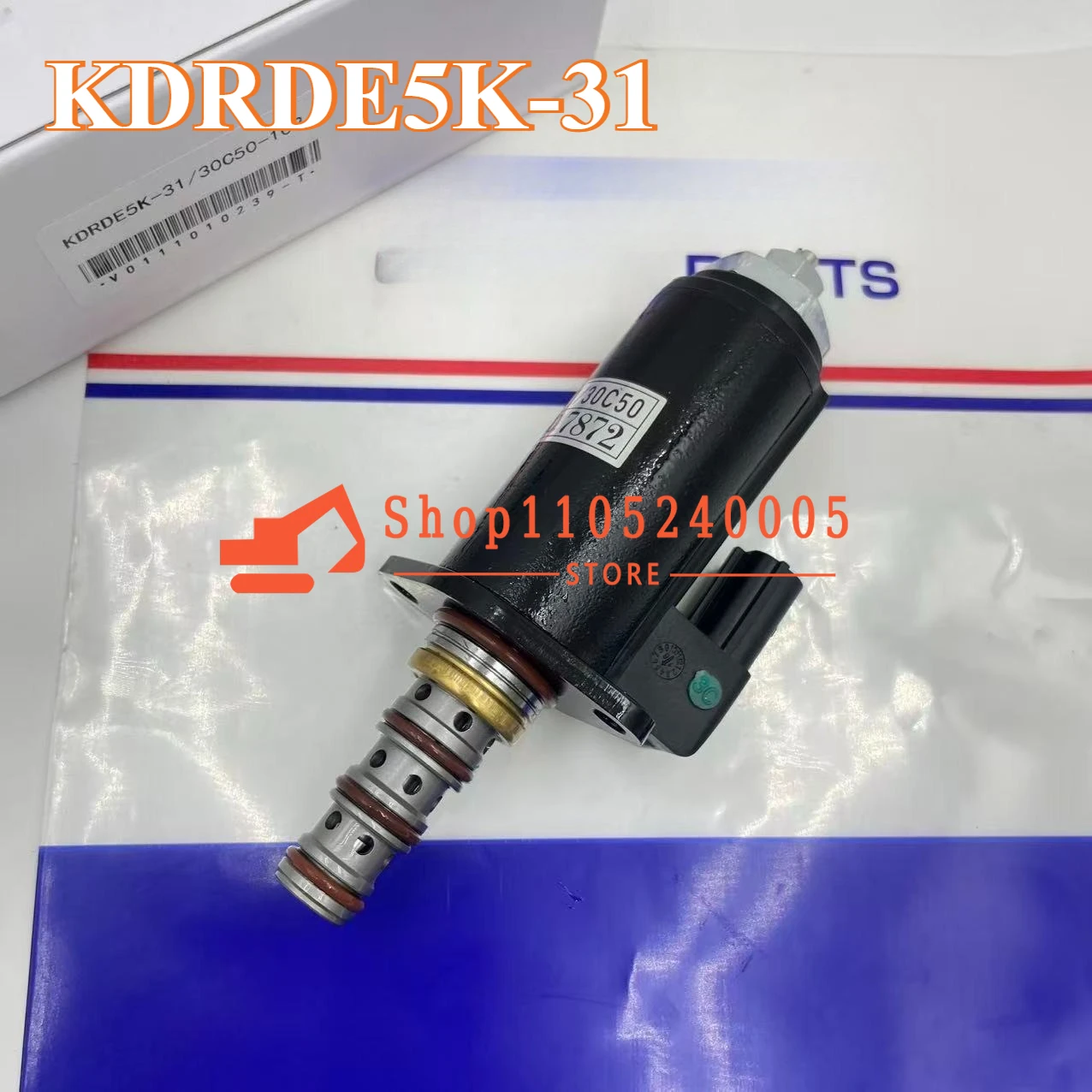 

KDRDE5K-31 YN35V00041F1 Электромагнитный клапан KDRDE5K31 30C50-102 для SK230-6E SK210LC-6E 250LC-6E SK-6E SK200 SK230-6E