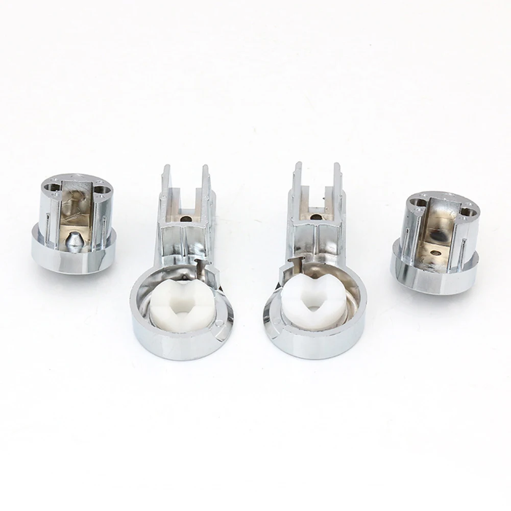 

Stylish Bath Hinge Brackets for Showers Chrome Plated ABS Holders Designed for 6mm Glass Stability and Support