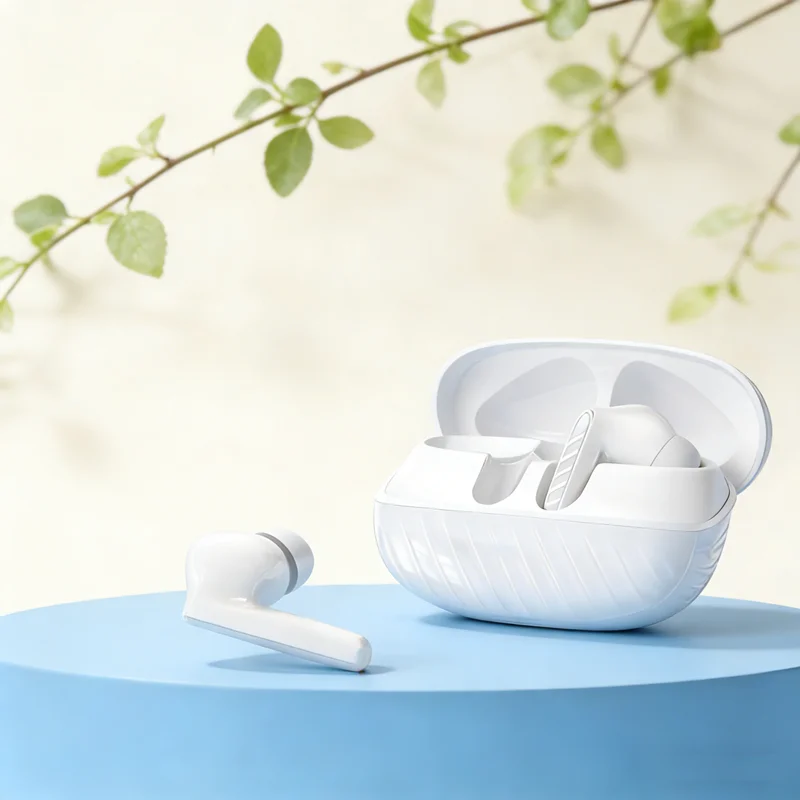 

Bluetooth TWS Wireless Bluetooth Earphones Ultra-low Latency Dual Microphone ENC Noise Cancelling in Ear Bluetooth Earphones