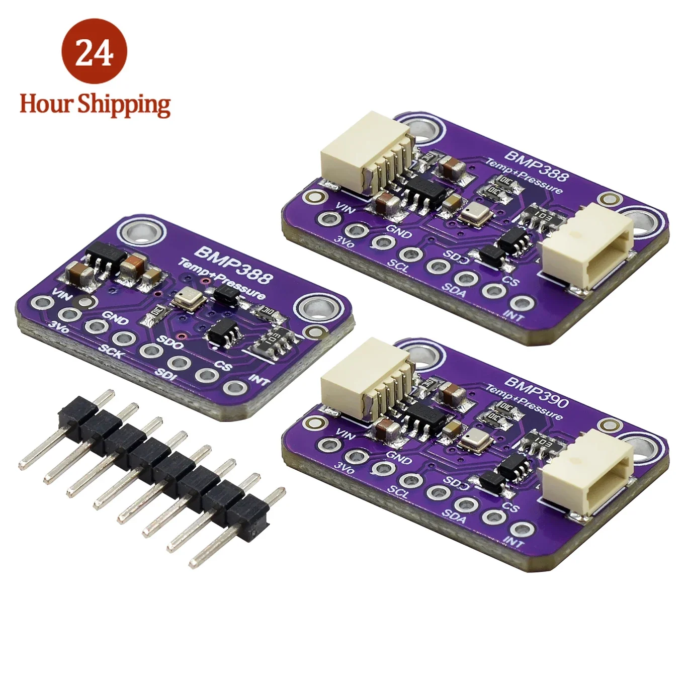 BMP388 Atmospheric Pressure Sensor Module Digital Temperature For Arduino Electronic DIY Board IIC I2C SPI 24Bit Low Noise