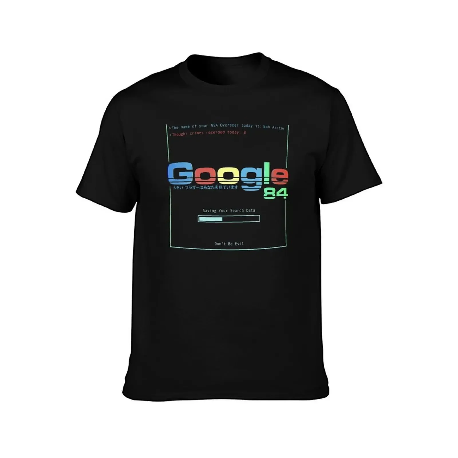 Google 84 T-Shirt oversizeds graphic t shirt vintage Funny t-shirts clothing for men