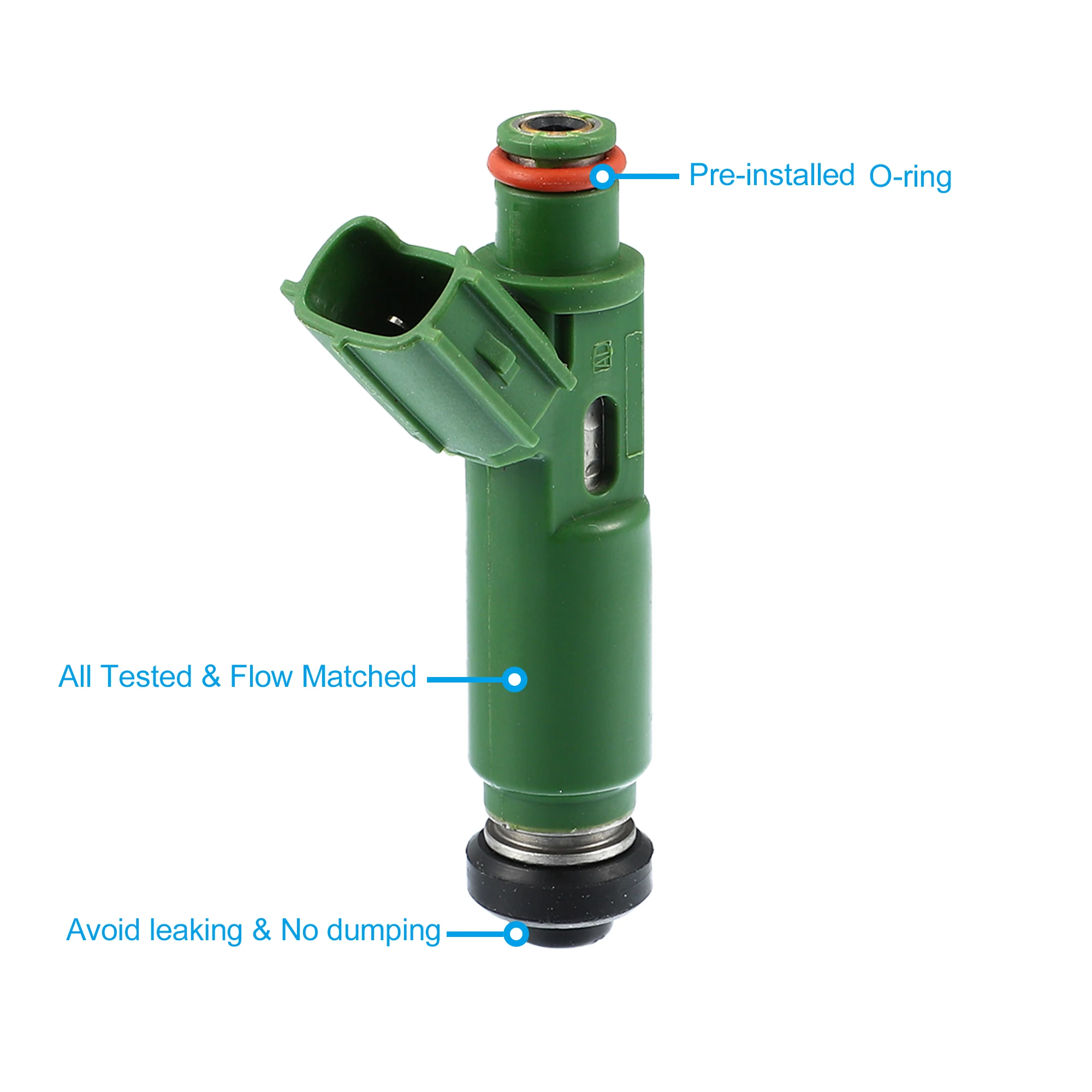 

UXCELL 4 шт. 23209-22040 Автомобильная топливная форсунка для Toyota Corolla 1.8L 1999-2006 гг.