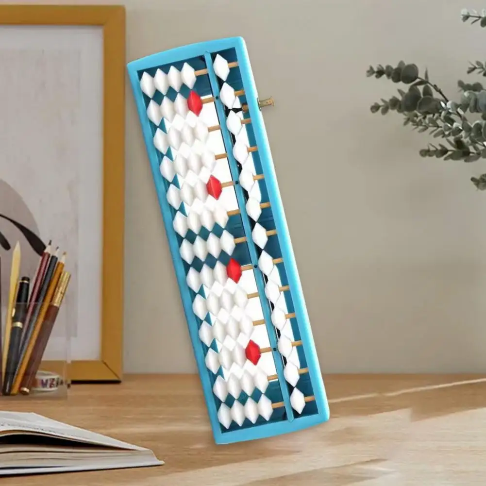 13-Row 5 Beads Abacus Mathematics Standard Abacus Soroban Learning Game Simulated Abacus Kids Beads Calculating Calculators