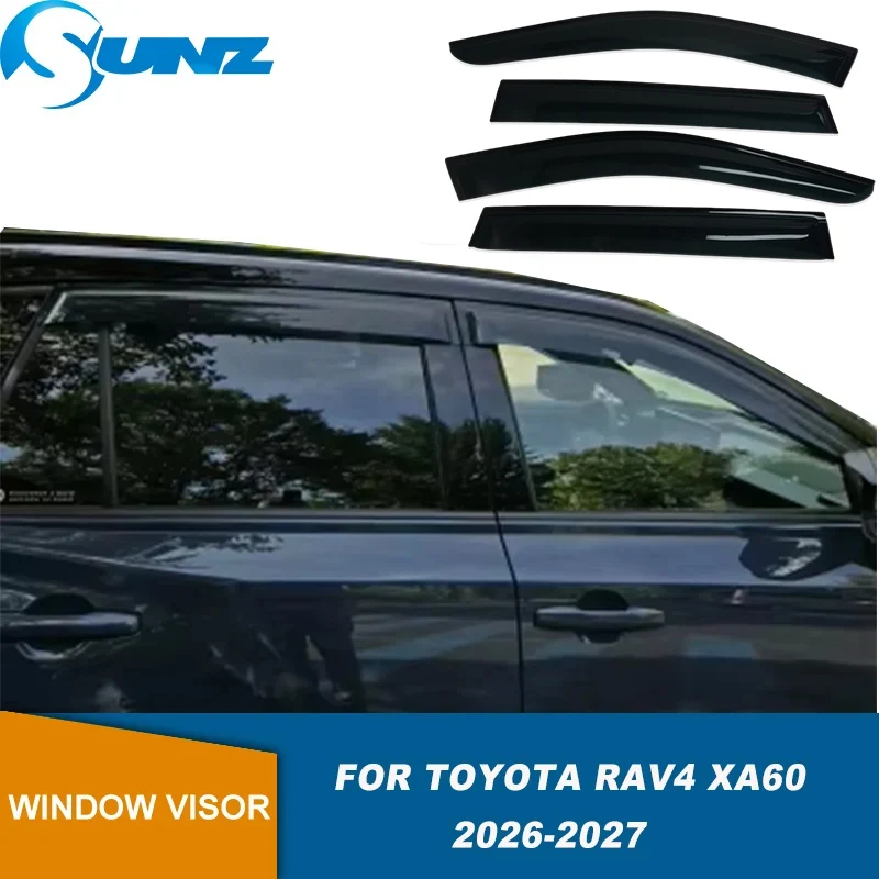 Side Window Visor For Toyota Rav4 Rav-4 XA60 2026 2027 Weathershied Wind Sun Rain Guard Window Wind Deflector