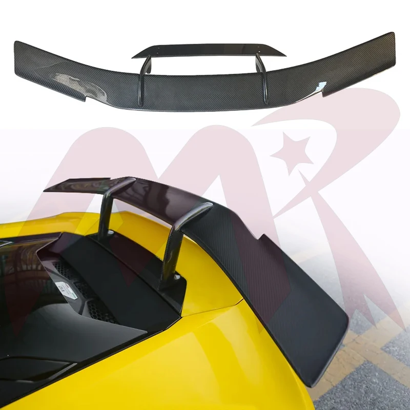 

Real Carbon Fiber Spoiler Rear Wing Body Kit For Lamborghini Huracan LP610 LP580 EVO N Style