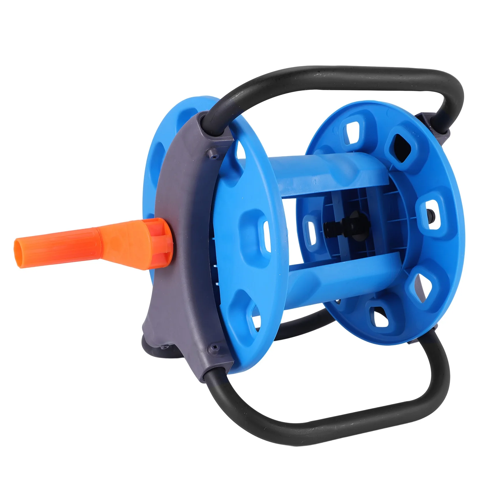 howhow Portable 20M Household Garden Water Hose Reel Cart Pipe Storage Car Washer Pipehose Winding Tool Rack Holder