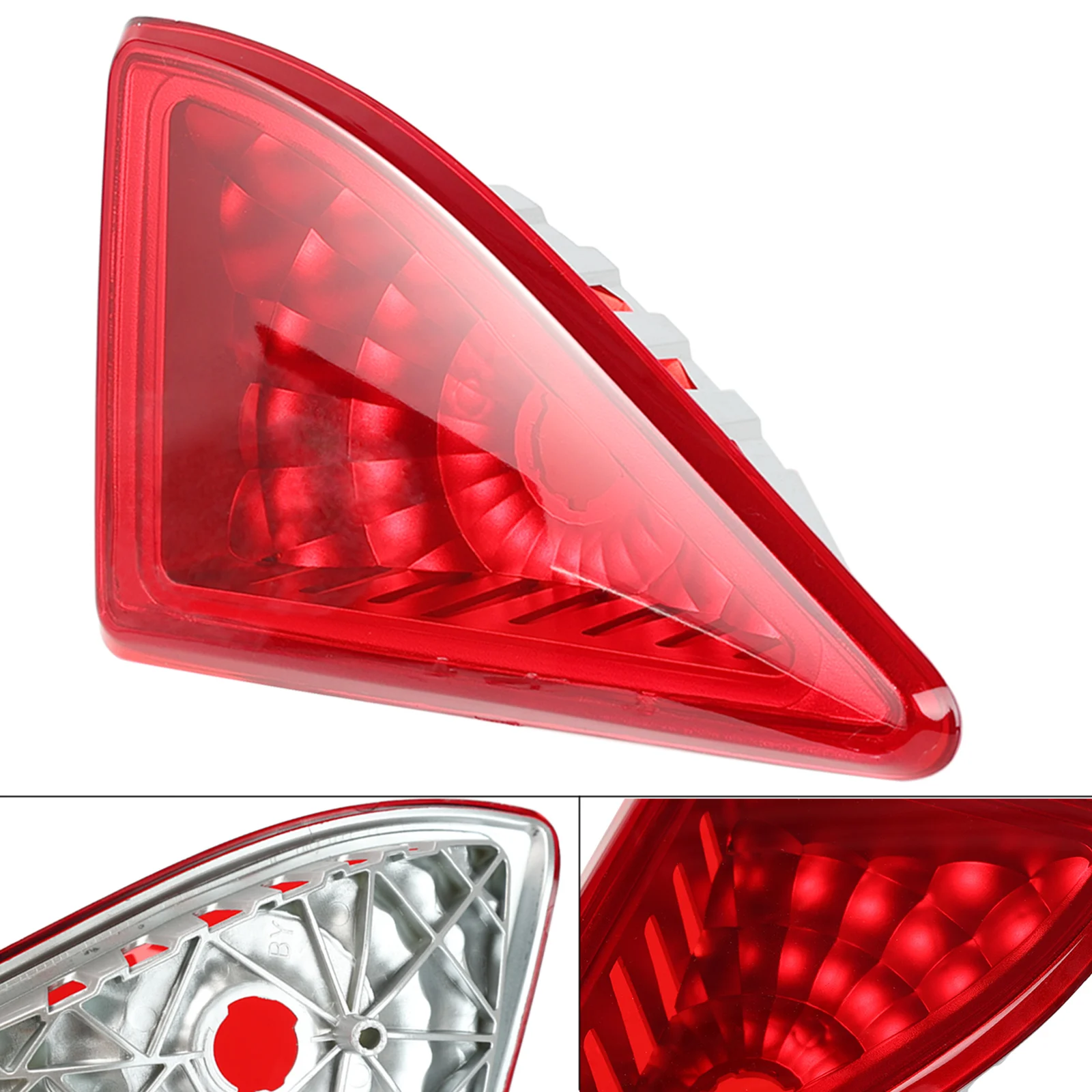 مصباح ضوء الفرامل الثالث الخلفي الأحمر ضوء الفرامل المركزي لاستبدال رينو ماستر Mk3 أوبل موفانو B 2011 2012 2017 بدون لمبة #3