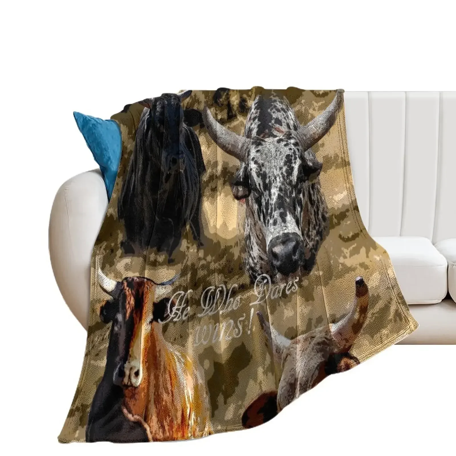 

RODEO BUCKING BULLS. RODEO QUOTES Throw Blanket Luxury Thicken Single Thermal Blankets