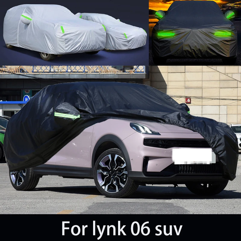 

For lynk 06 auto anti snow, anti freezing, anti dust, anti peeling paint, and anti rainwater.car cover protection