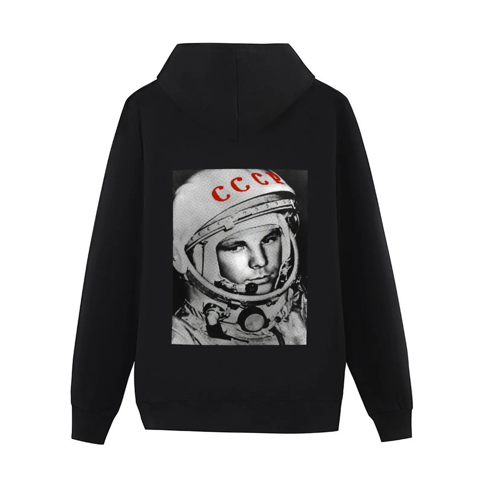 Hero Yuri Gagarin 2 هوديي ملابس الخريف الكورية ملابس الشتاء النمط الياباني ملابس الرجال الجديدة في هوديس وبلوزات #3