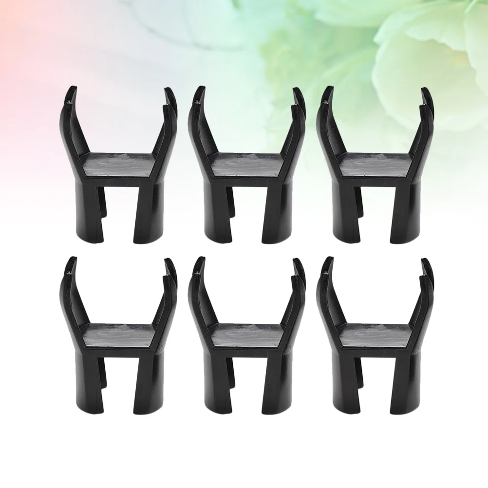 6pcs Golf Ball Pick Up Tool Plastic Durable Putter Sucker Grabber For Hole Retrieval Claw Accessory Ball Pickup Device