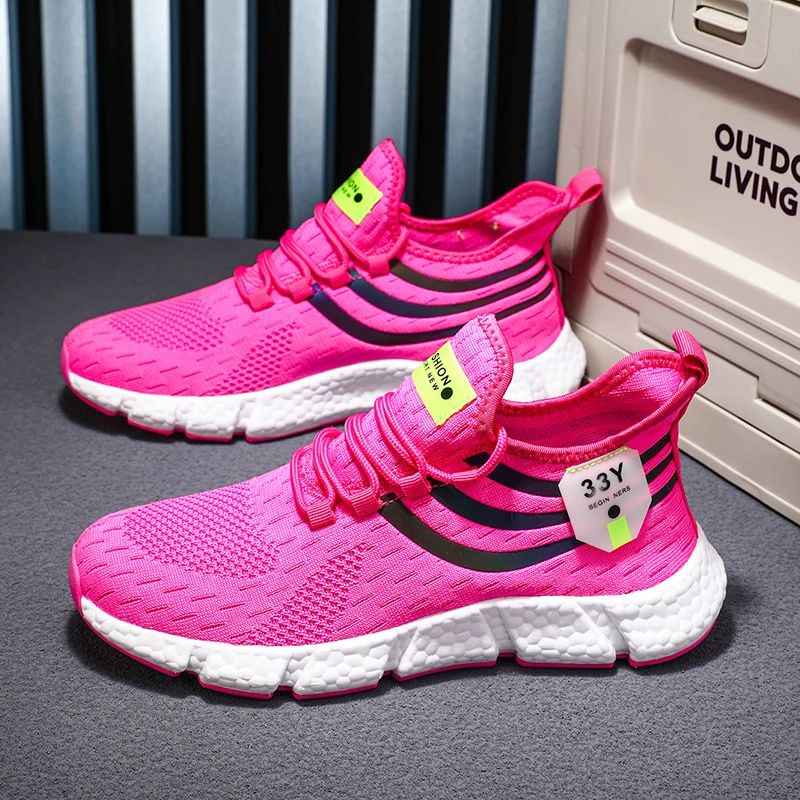 

Sneakers Women Breathable Fashion Running Shoes Comfortable Casual Sneakers Female Tenis Lightweight Sports Walking Shoes Men