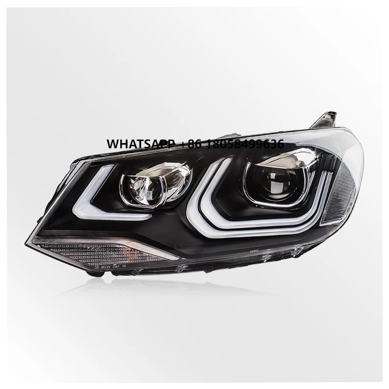 

DRL Lamp Car OEM Car Head Light Modify Semi-assembly LED Xenon Headlight for VW Tuareg Touarge 2011 2012 2013