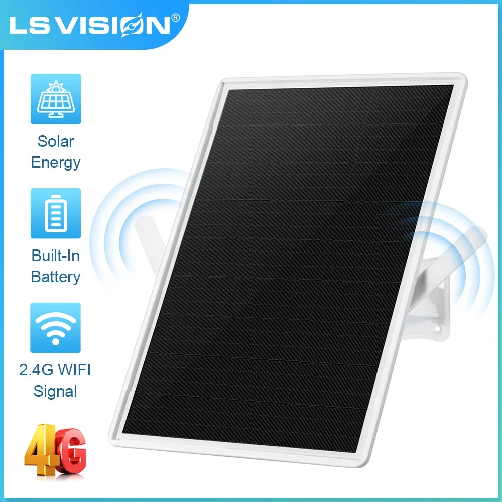 

LS VISION 5V 4G Solar Router With Solar Panel 15W 25000mAh Battery Signal Booster IP66 Wireless 4G WiFi Amplifier Range Extender