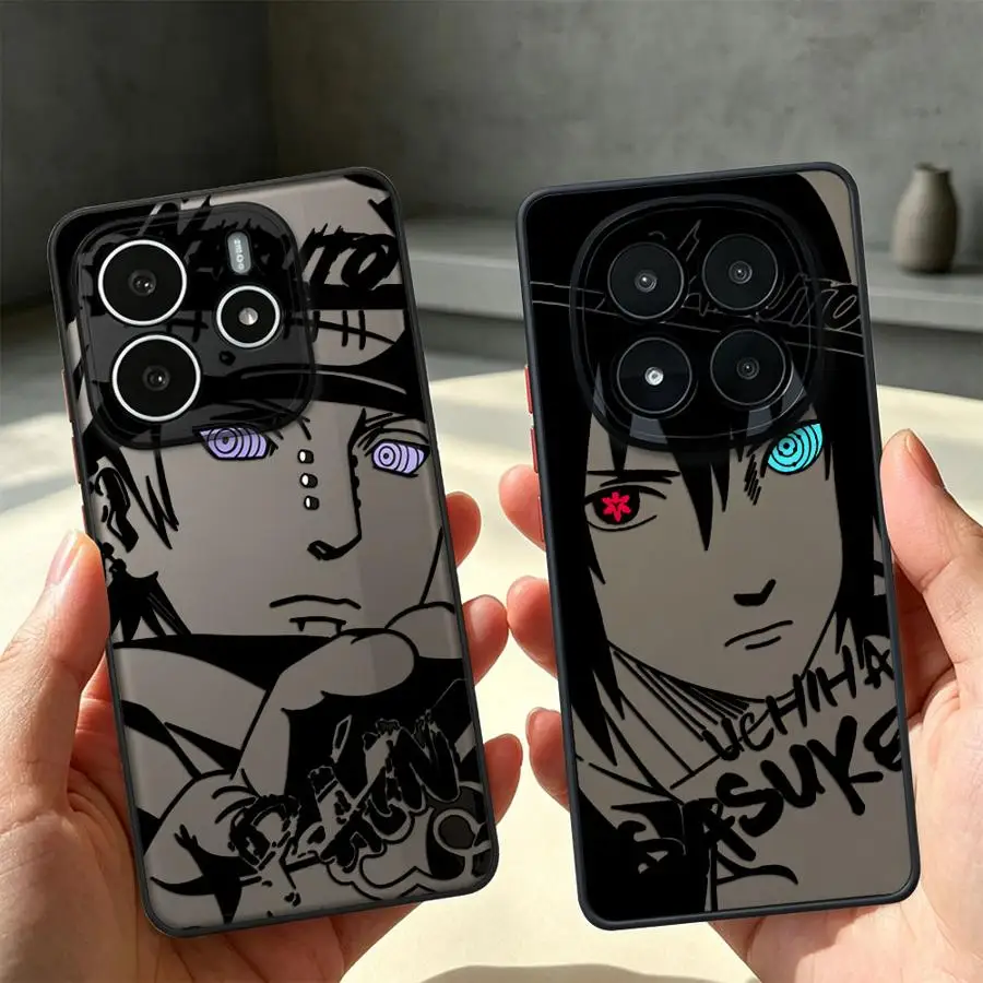 Чехол для телефона N-arutoS Anime Funda Back для Xiaomi Redmi Note 15 A4 11 14C 9S 13C 15C 13 14 Pro Plus 12 10