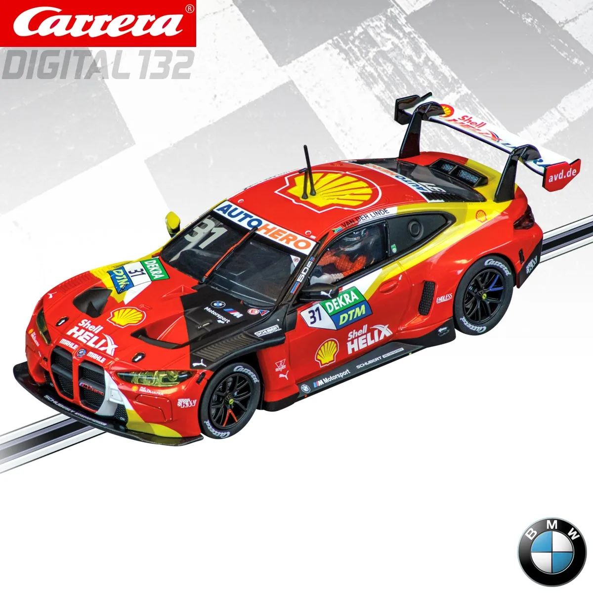 Carrera Slot Car Digital 132 BMW M4 GT3 31077 Schubert Motorsport No.31 / 31078 No.10 / 31079 60 Jahre Carrera / 32012 DTM 2023