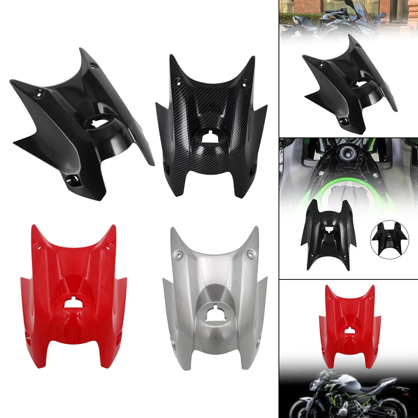 

Крышка топливного бака мотоцикла, износостойкая защита, защита обтекателя для Kawasaki Ninja650 Z650 2017-2020