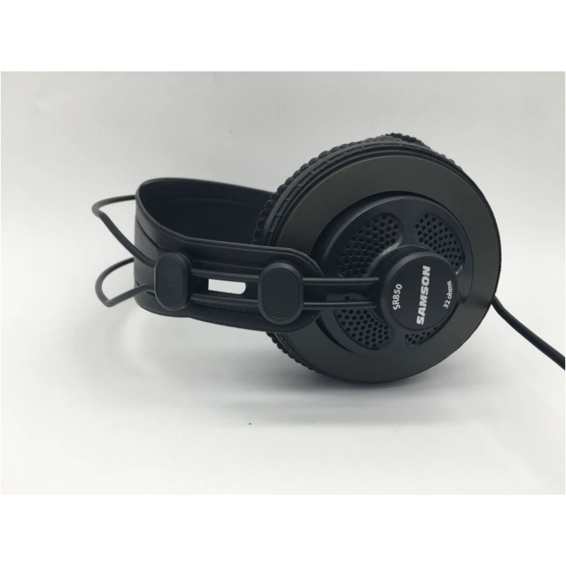 Hot Samson SR850 Semi-Open-Back Studio Headphone Dynamic Professional Monitor Headset with leather ear cup,without retail box