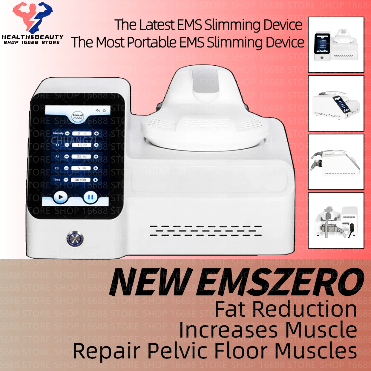 

EMSzero Mini HIEMT EMS NEO RF Body Slimminng машина Профессиональное электромагнитное удаление жира bтромагнитный стимулятор Hiemt