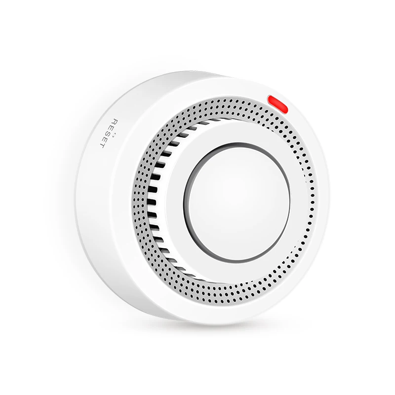 Tuya Smart WiFi Rooksensor Brandbeveiliging Rookmelder 85dB Geluid Beveiligingssysteem Brandweerlieden Smartlife APP-bediening