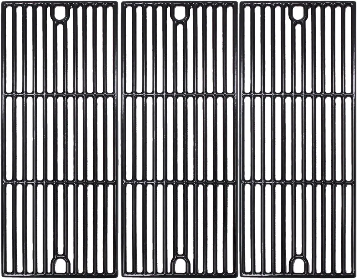

17 3/4 Inch Porcelain Coated Cast Iron Cooking Grid Grate Gas Grill Replacement part for Brinkmann 810-7490-F, 810-8410-F