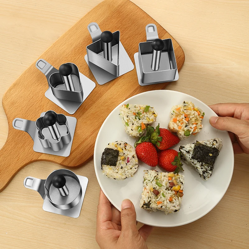 

Kitchen Accessories Triangle Sushi Mould Sushi Tool Onigiri Rice Ball Bento Mould