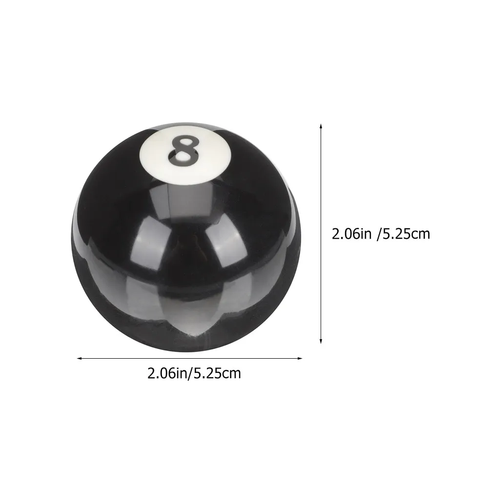 Replacement Resin Pool Cue Ball High Performance Wear Resistant Billiard Training Practice Ball for Professional Use