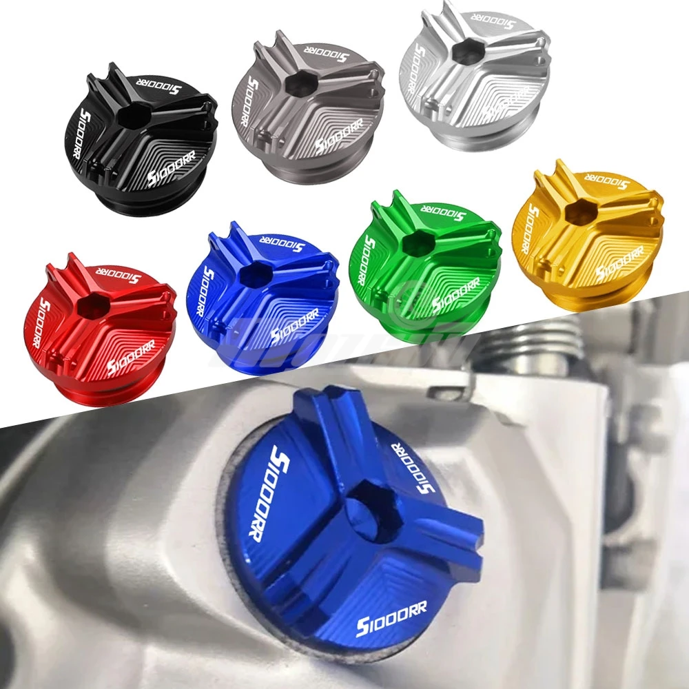 

Motorcycle Aluminum Engine Oil Cup Oil Filler Cap For BMW S1000RR S1000 S 1000 RR 2009-2018 2019 2020 2021 2022 2023 2024 2025
