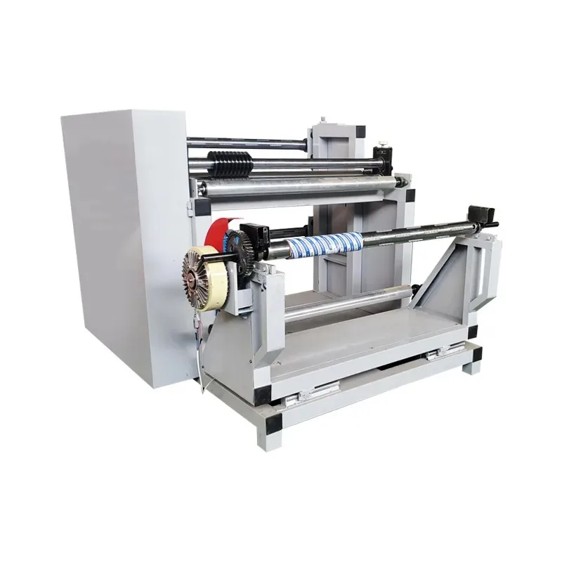 Automatic slitting and rewinding machine, non-woven film slitting machine, cutting machine