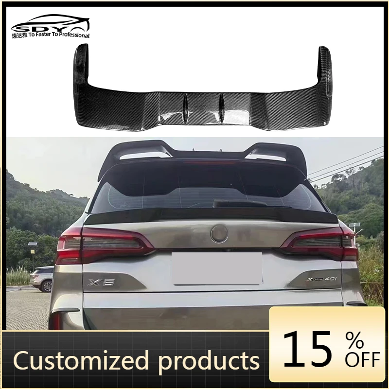 

X5 G05 F95 X5M High Quality Carbon Fiber Roof Spoiler Rear Spoiler for X5 G05 F95 X5M