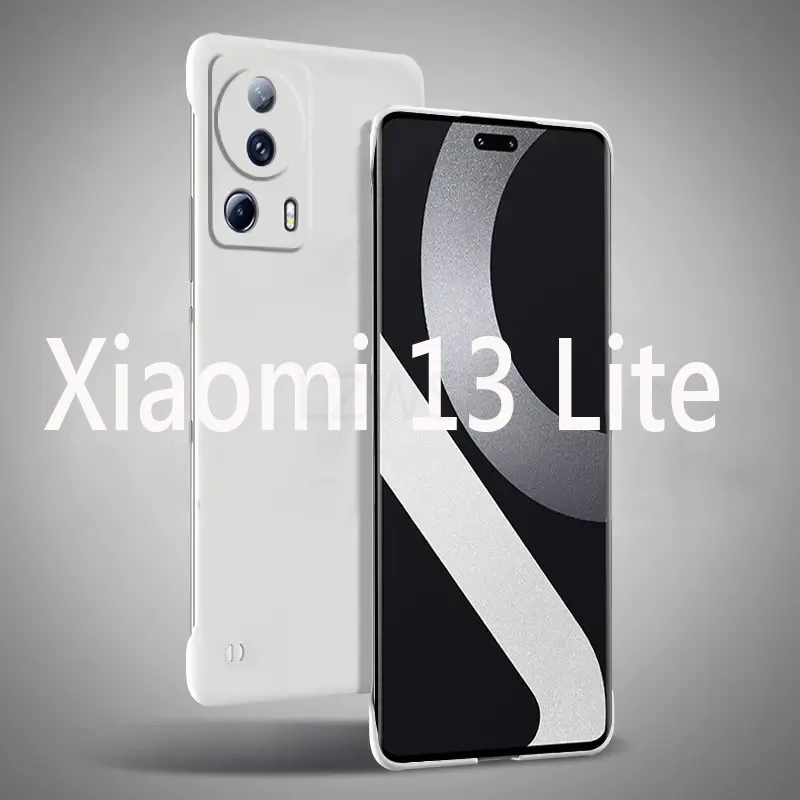 Frameless Slim Skin Matte Hard PC Back Cover Case On For Xiaomi 13 Lite Xiaomi13 Lite Xiaomi13Lite 5G ShockProof Fundas Coque