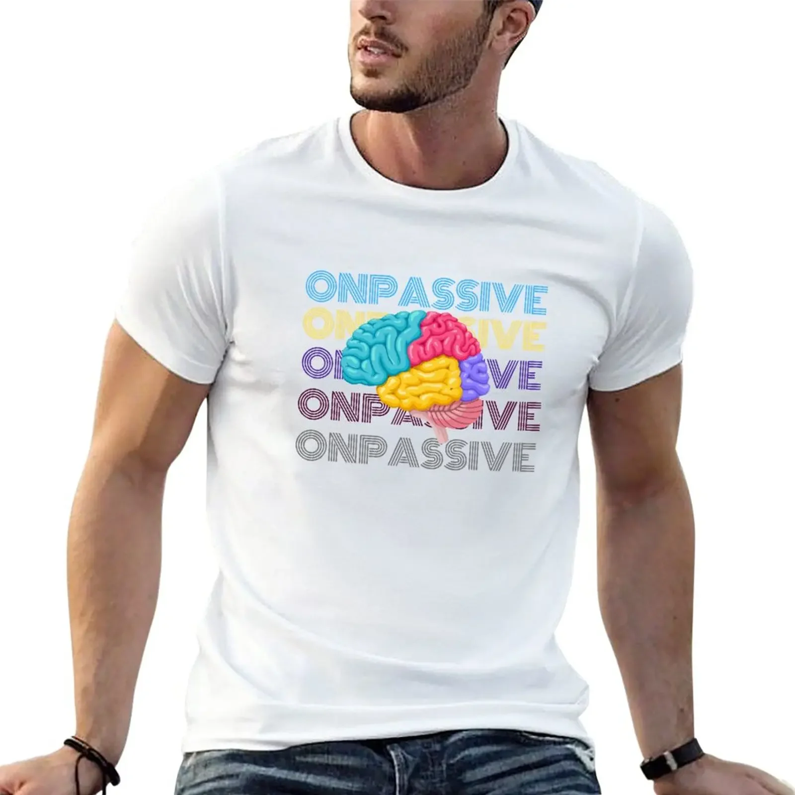 New Onpassive T-Shirt black t shirts sports fan t-shirts mens clothes