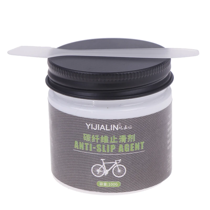 AliExpress NONE 100g Carbon Fiber Anti Slip Paste Lubricant Non-Corrosive Anti-Slip Grease Bike Assembly Grease For Seatpost Bike Frames