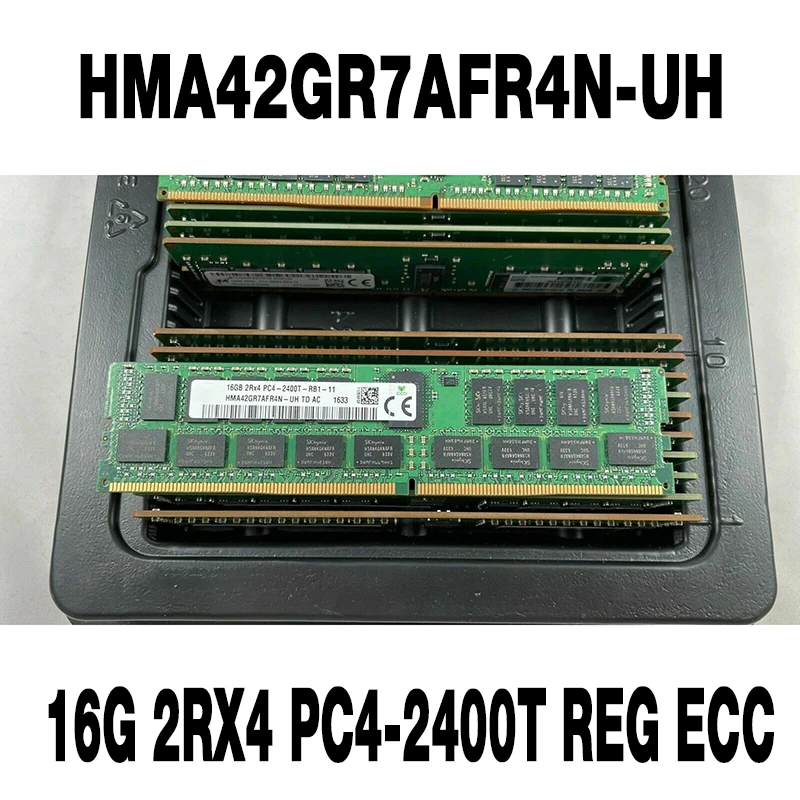 

1PCS HMA42GR7AFR4N-UH 16G 2RX4 PC4-2400T REG ECC For SKhynix Server Memory