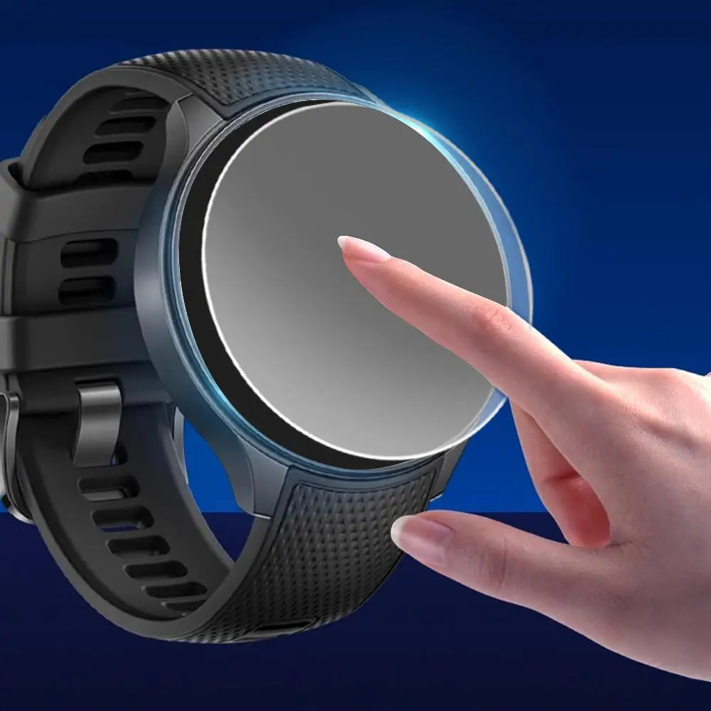 For OnePlus Watch 3 / Pro Protective Film Transparent Tempered Glass Screen Protector Film Anti Scratch Dustproof Clear Film