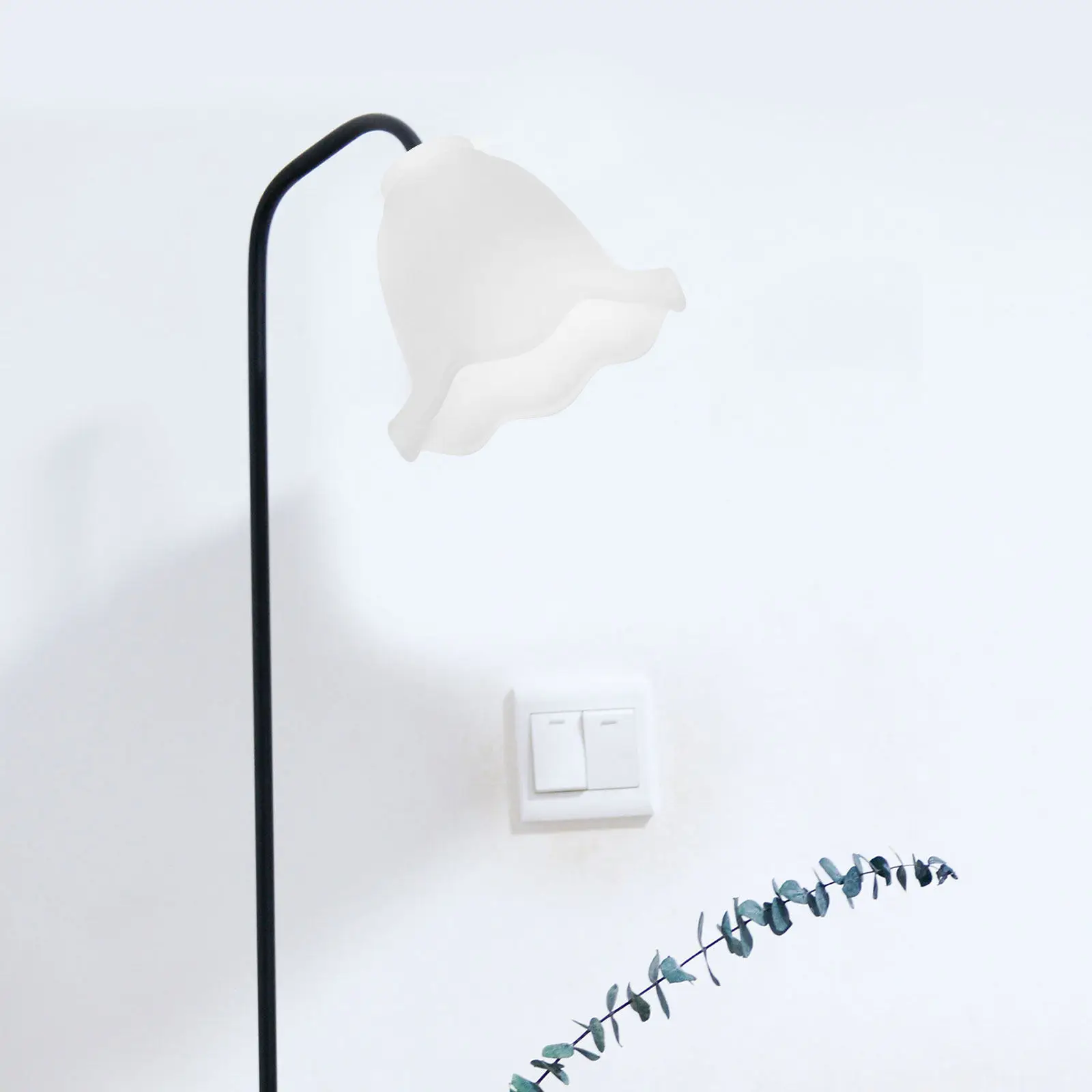 

Креативный стеклянный плафон для подвесного светильника, современный сменный абажур для декоративного освещения своими руками, дерево, хлопок