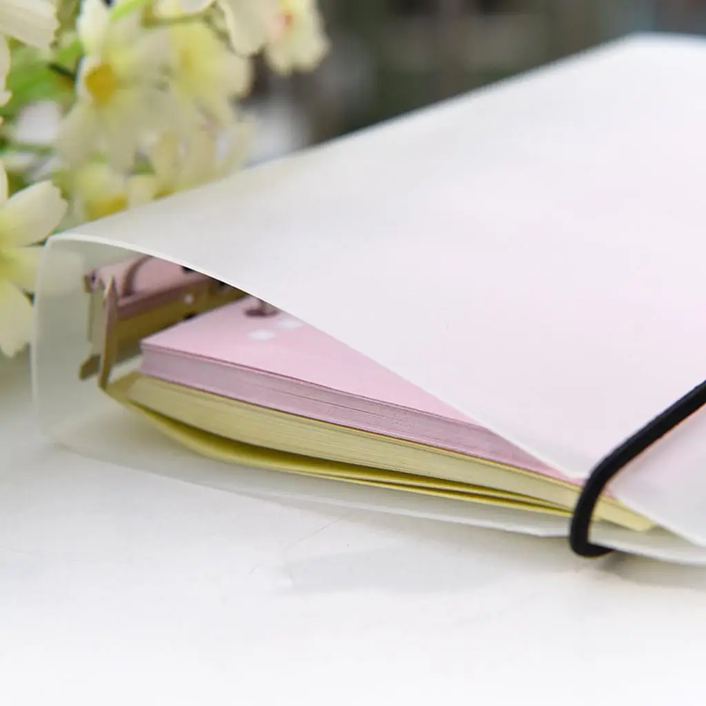 2X 40 Sheets A5 Size 6 Holes Loose Leaf Filler Inner Refill Paper