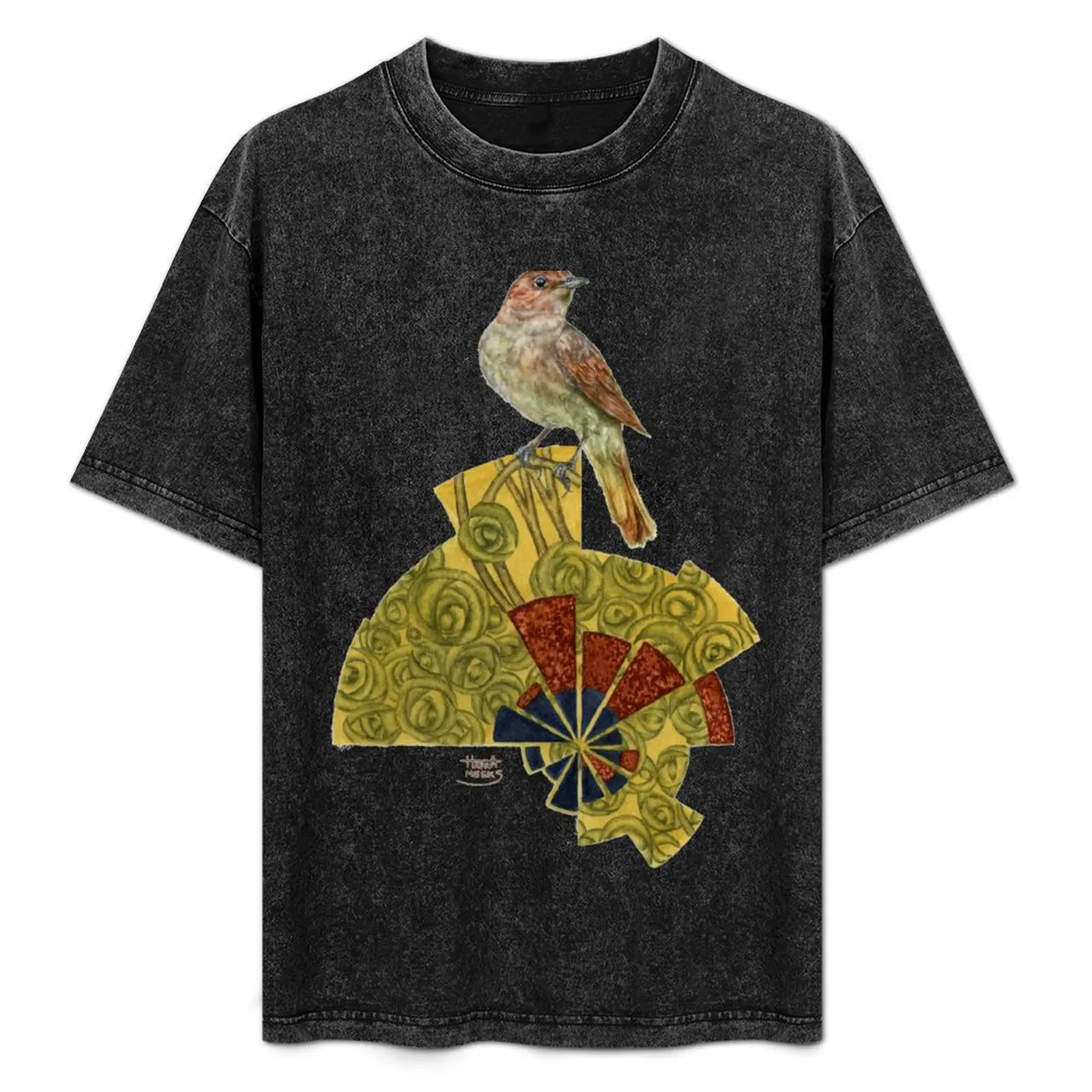 

Nightingale's Rose T-Shirt man clothes T-shirts oversize croswit shirt man anime tshirt big and tall t shirts for men